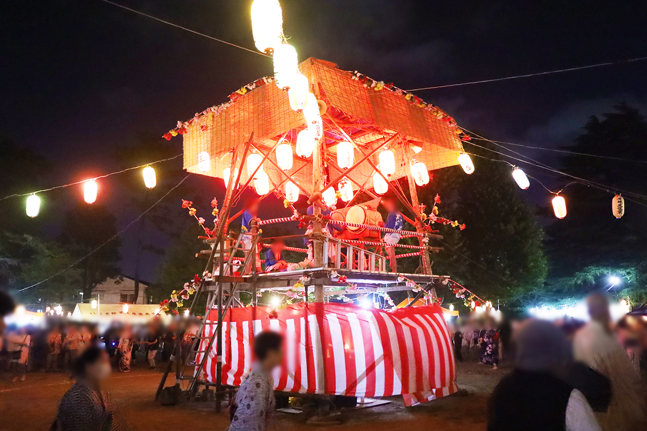 近隣公園で「盆踊り大会」が2023年に4年ぶりの開催