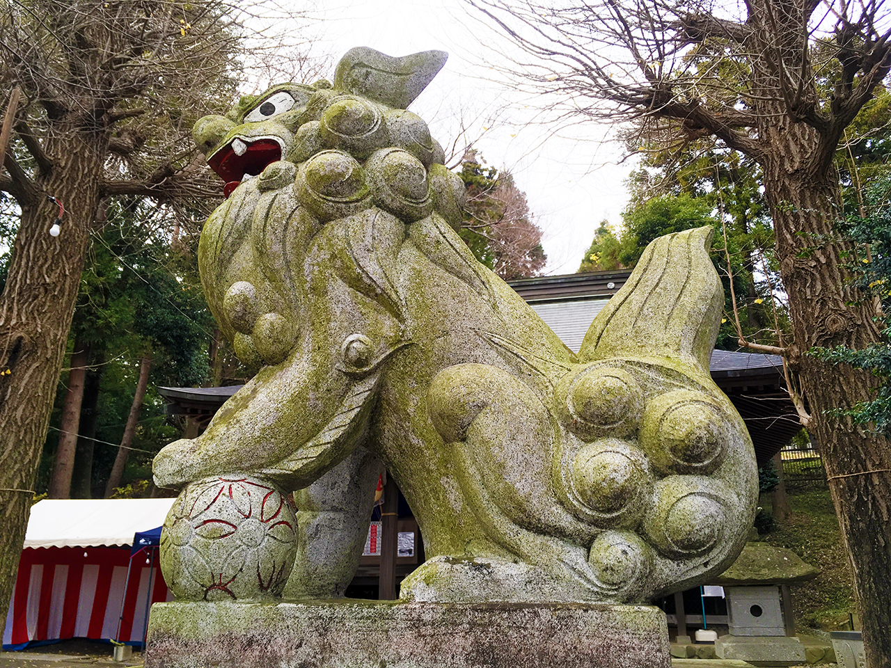 関戸熊野神社初詣