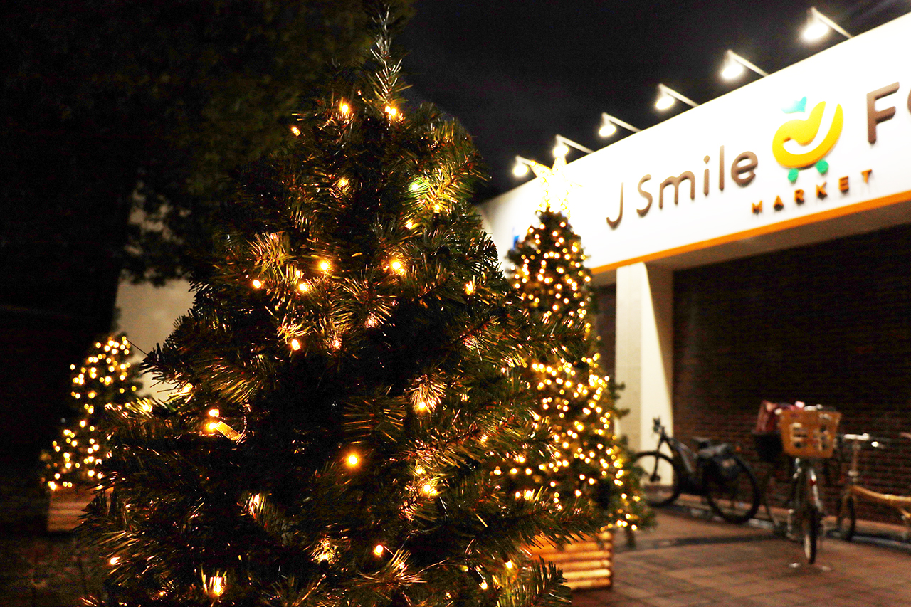 2021イルミネーション&ミニクリスマスマーケット1日目のJ Smile多摩八角堂などへ行ってきました！12月19日(日)までの開催中！