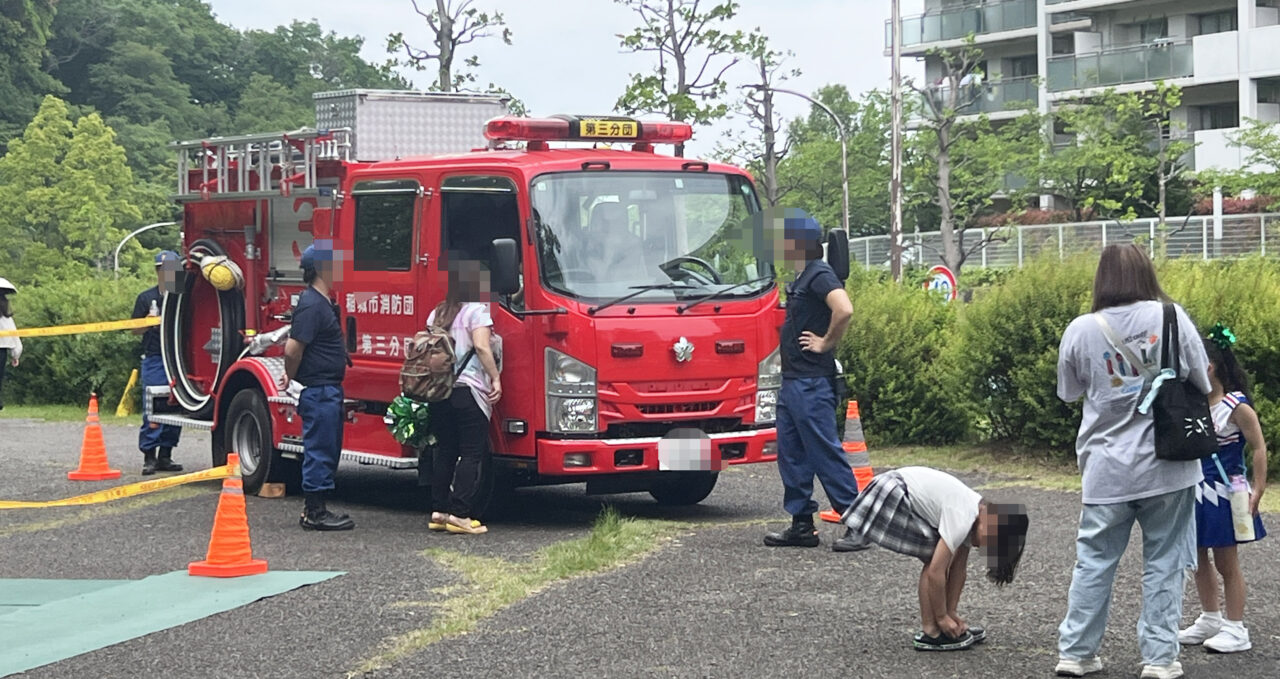 消防車展示