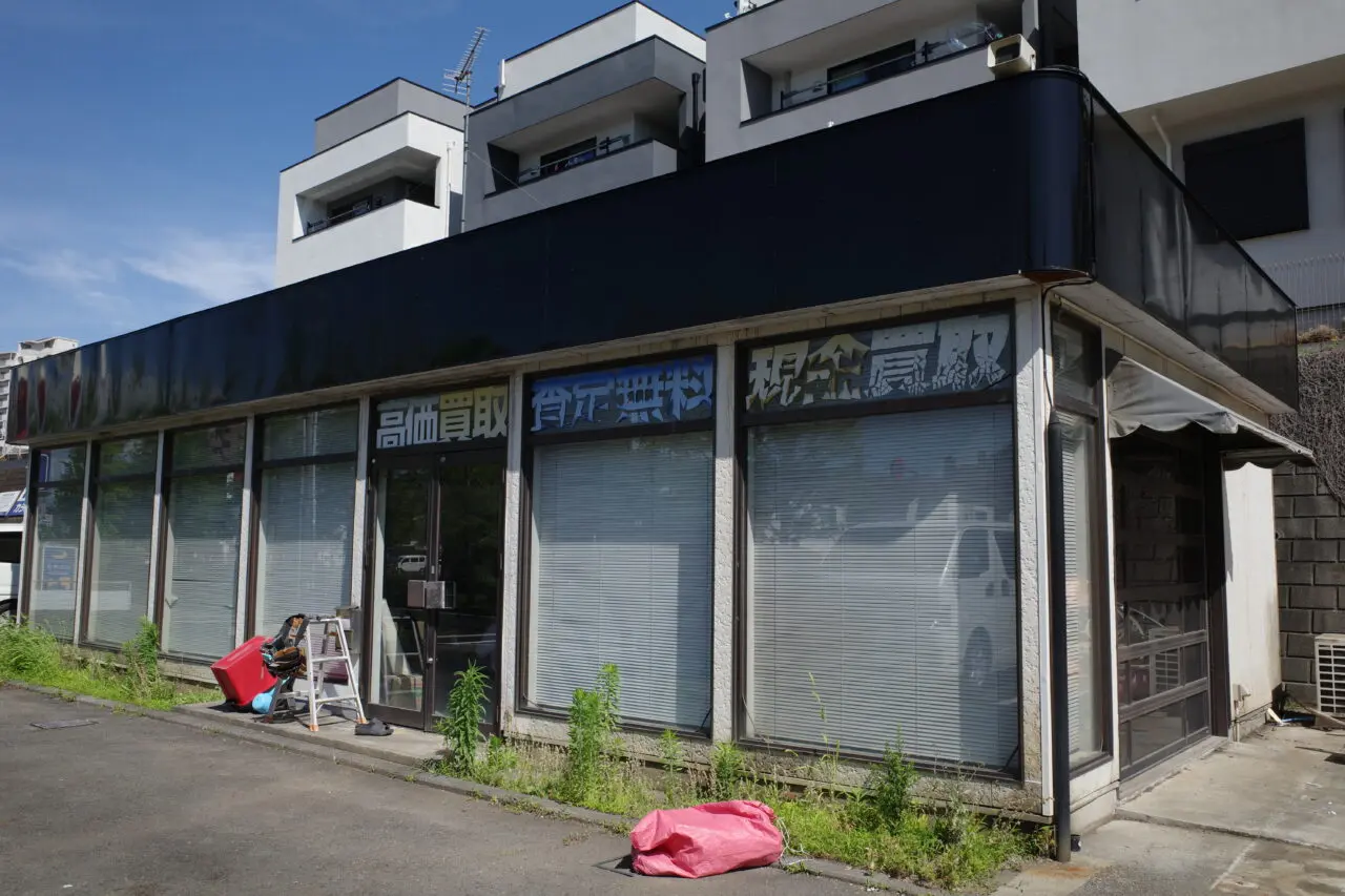 鰻の成瀬多摩ニュータウン通り店の出店予定地