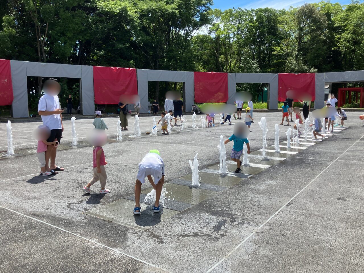水遊びを楽しもう！多摩中央公園の「ふんすいあそび」がスタート！