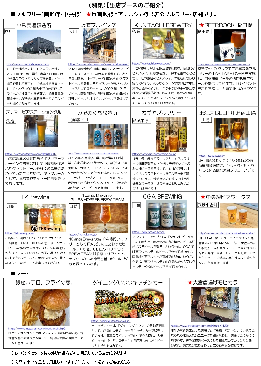 【稲城市】ビールの秋！10月10日・11日に南武線ビアマルシェ2025がいなぎペアパークにて開催されます！