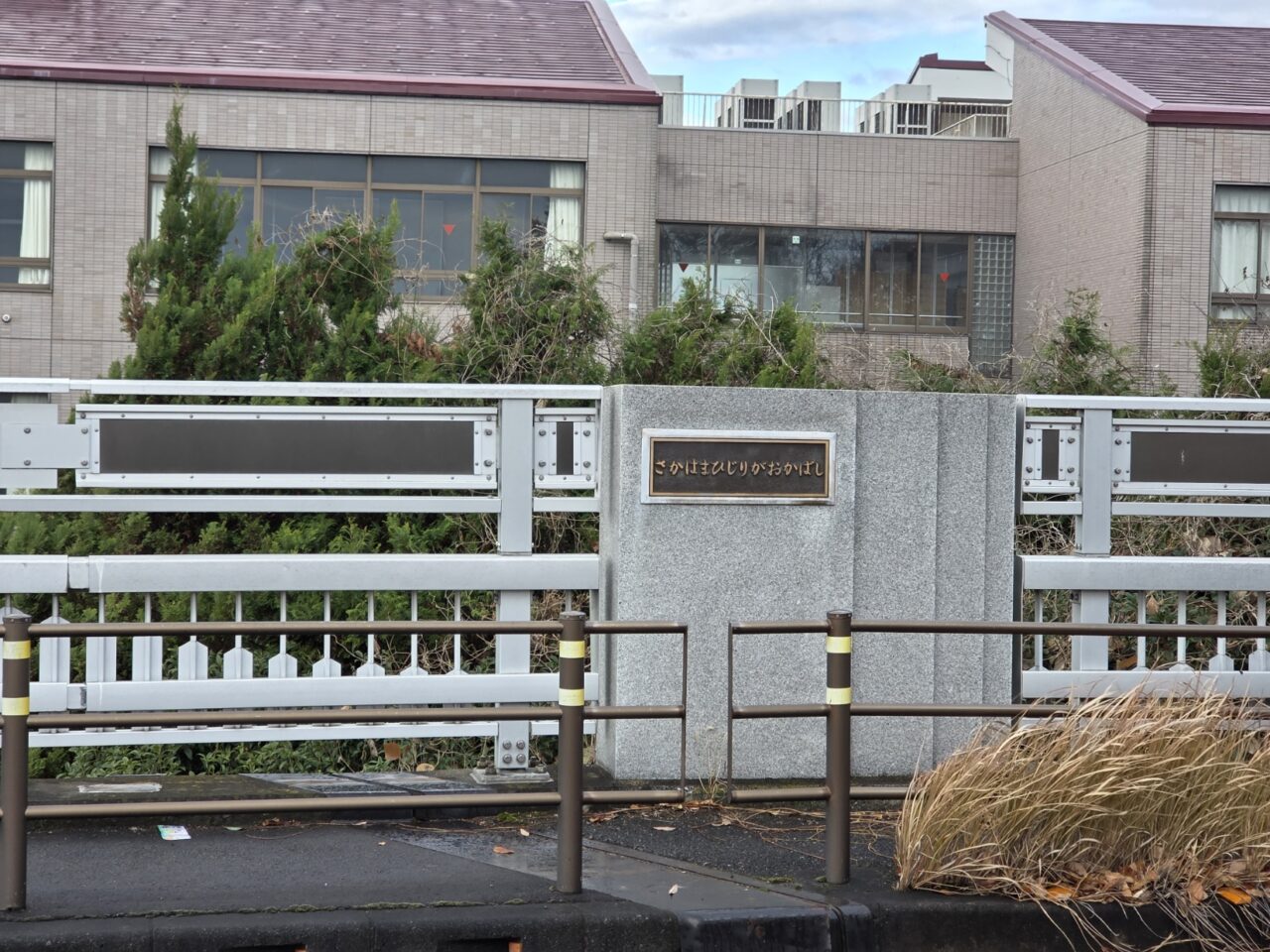 国道137号線沿いの坂浜聖ヶ丘橋