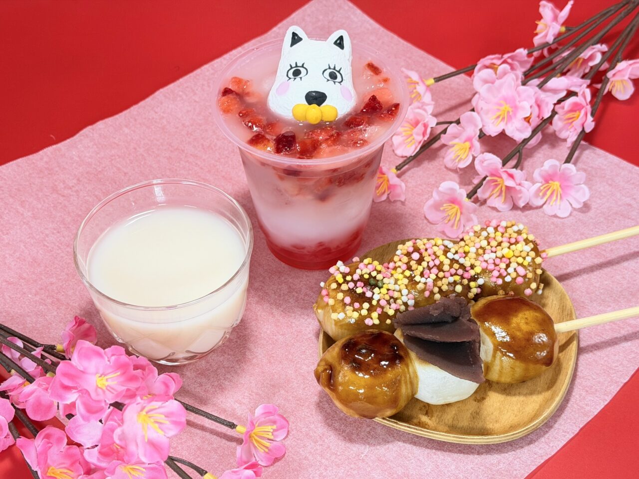 限定スイーツも楽しめます。